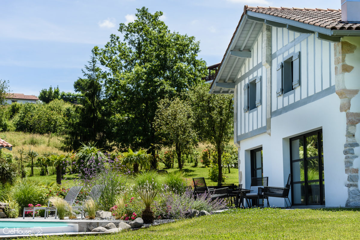 Ferme Basque Agence CréHouse - Rénovation complète d'une ferme basque