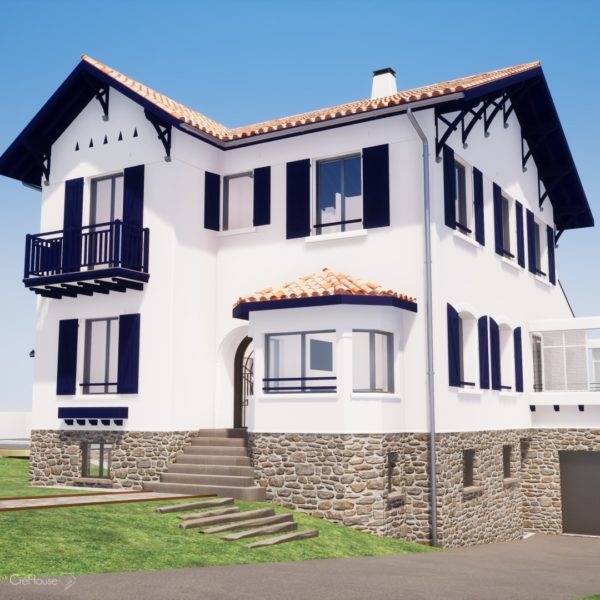 Projet de rénovation d'une maison de ville à Bayonne au Pays Basque