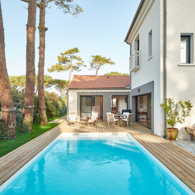 Rénovation d'une maison individuelle et de ses annexes à Anglet Chiberta