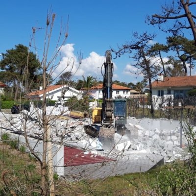 Création d'une maison avec ppiscine à Anglet Chiberta au Pays Basque