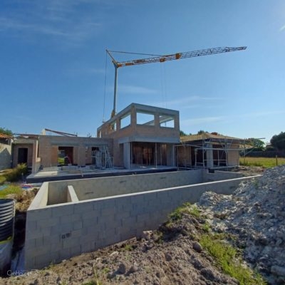 Création d'une maison individuelle à Angresse